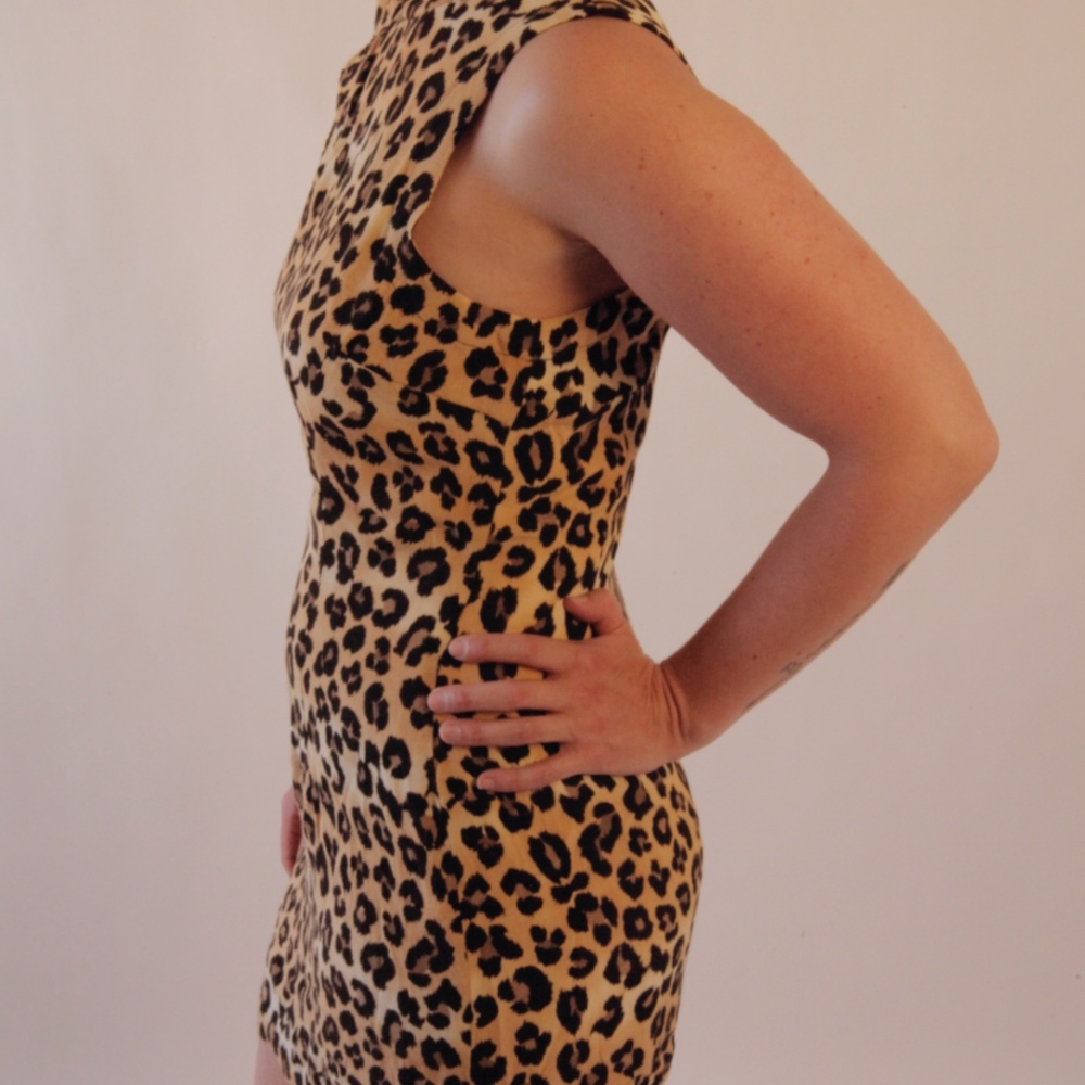 Nicole Miller Cheetah Dress